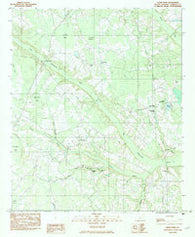 Clear Pond South Carolina Historical topographic map, 1:24000 scale, 7.5 X 7.5 Minute, Year 1982