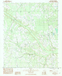 Clear Pond South Carolina Historical topographic map, 1:24000 scale, 7.5 X 7.5 Minute, Year 1982