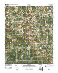 Clio South Carolina Historical topographic map, 1:24000 scale, 7.5 X 7.5 Minute, Year 2011
