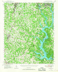 Clover South Carolina Historical topographic map, 1:62500 scale, 15 X 15 Minute, Year 1947