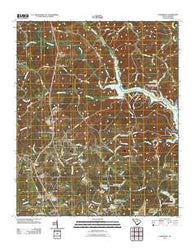 Cokesbury South Carolina Historical topographic map, 1:24000 scale, 7.5 X 7.5 Minute, Year 2011