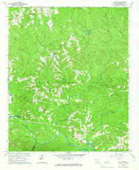 Colliers South Carolina Historical topographic map, 1:24000 scale, 7.5 X 7.5 Minute, Year 1964