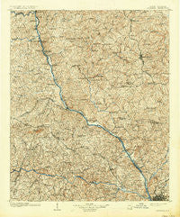 Columbia South Carolina Historical topographic map, 1:125000 scale, 30 X 30 Minute, Year 1904