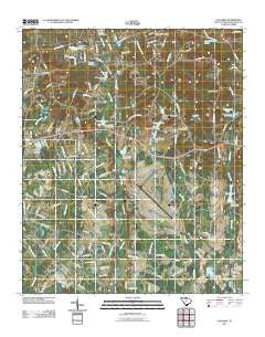 Congaree South Carolina Historical topographic map, 1:24000 scale, 7.5 X 7.5 Minute, Year 2011