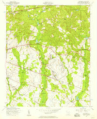 Congaree South Carolina Historical topographic map, 1:24000 scale, 7.5 X 7.5 Minute, Year 1953