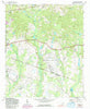 Congaree South Carolina Historical topographic map, 1:24000 scale, 7.5 X 7.5 Minute, Year 1972