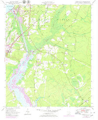 Cordesville South Carolina Historical topographic map, 1:24000 scale, 7.5 X 7.5 Minute, Year 1948