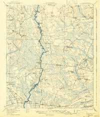 Cottageville South Carolina Historical topographic map, 1:62500 scale, 15 X 15 Minute, Year 1918