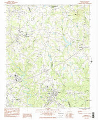Cowpens South Carolina Historical topographic map, 1:24000 scale, 7.5 X 7.5 Minute, Year 1983