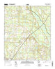 Crocketville South Carolina Current topographic map, 1:24000 scale, 7.5 X 7.5 Minute, Year 2014