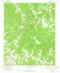 Cross Anchor South Carolina Historical topographic map, 1:24000 scale, 7.5 X 7.5 Minute, Year 1969