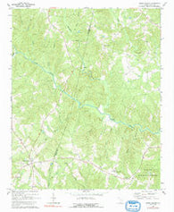 Cross Anchor South Carolina Historical topographic map, 1:24000 scale, 7.5 X 7.5 Minute, Year 1969