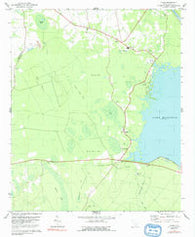 Cross South Carolina Historical topographic map, 1:24000 scale, 7.5 X 7.5 Minute, Year 1979