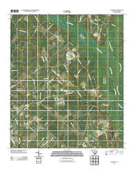 Cummings South Carolina Historical topographic map, 1:24000 scale, 7.5 X 7.5 Minute, Year 2011
