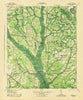 Cummings South Carolina Historical topographic map, 1:62500 scale, 15 X 15 Minute, Year 1943