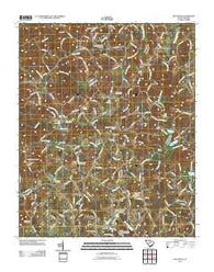 Dacusville South Carolina Historical topographic map, 1:24000 scale, 7.5 X 7.5 Minute, Year 2011
