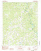 Dacusville South Carolina Historical topographic map, 1:24000 scale, 7.5 X 7.5 Minute, Year 1983