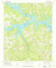 Delmar South Carolina Historical topographic map, 1:24000 scale, 7.5 X 7.5 Minute, Year 1970