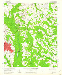 Dillon East South Carolina Historical topographic map, 1:24000 scale, 7.5 X 7.5 Minute, Year 1960