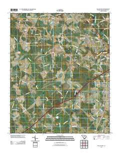 Dillon West South Carolina Historical topographic map, 1:24000 scale, 7.5 X 7.5 Minute, Year 2011