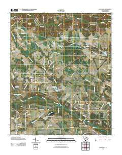 Dovesville South Carolina Historical topographic map, 1:24000 scale, 7.5 X 7.5 Minute, Year 2011