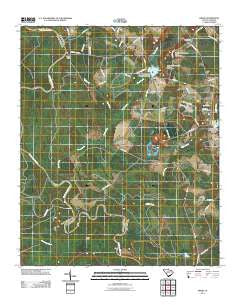 Drake South Carolina Historical topographic map, 1:24000 scale, 7.5 X 7.5 Minute, Year 2011