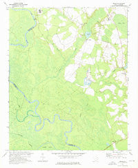 Drake South Carolina Historical topographic map, 1:24000 scale, 7.5 X 7.5 Minute, Year 1972