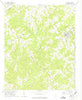 Due West South Carolina Historical topographic map, 1:24000 scale, 7.5 X 7.5 Minute, Year 1971