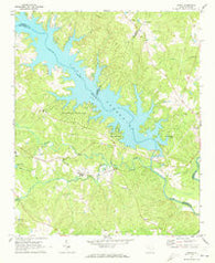 Dyson South Carolina Historical topographic map, 1:24000 scale, 7.5 X 7.5 Minute, Year 1971