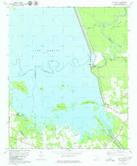 Eadytown South Carolina Historical topographic map, 1:24000 scale, 7.5 X 7.5 Minute, Year 1979