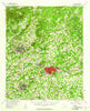 Easley South Carolina Historical topographic map, 1:62500 scale, 15 X 15 Minute, Year 1957