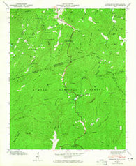 Eastatoe Gap North Carolina Historical topographic map, 1:24000 scale, 7.5 X 7.5 Minute, Year 1946