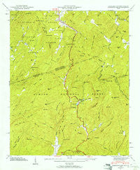 Eastatoe Gap North Carolina Historical topographic map, 1:24000 scale, 7.5 X 7.5 Minute, Year 1946
