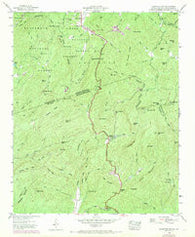 Eastatoe Gap North Carolina Historical topographic map, 1:24000 scale, 7.5 X 7.5 Minute, Year 1946