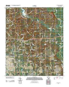 Eastover South Carolina Historical topographic map, 1:24000 scale, 7.5 X 7.5 Minute, Year 2011