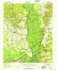 Eastover South Carolina Historical topographic map, 1:62500 scale, 15 X 15 Minute, Year 1943