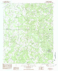 Edgemoor South Carolina Historical topographic map, 1:24000 scale, 7.5 X 7.5 Minute, Year 1982