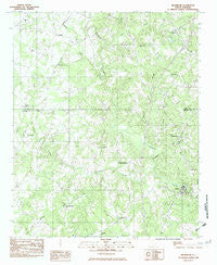 Edgemoor South Carolina Historical topographic map, 1:24000 scale, 7.5 X 7.5 Minute, Year 1982