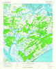 Edisto Island South Carolina Historical topographic map, 1:24000 scale, 7.5 X 7.5 Minute, Year 1960