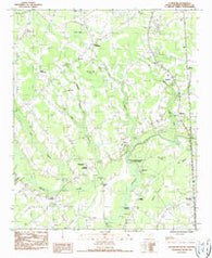 Effingham South Carolina Historical topographic map, 1:24000 scale, 7.5 X 7.5 Minute, Year 1986