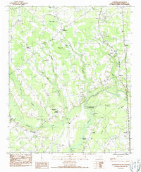 Effingham South Carolina Historical topographic map, 1:24000 scale, 7.5 X 7.5 Minute, Year 1986