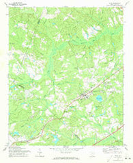 Elgin South Carolina Historical topographic map, 1:24000 scale, 7.5 X 7.5 Minute, Year 1971