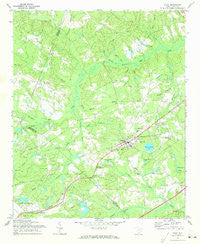 Elgin South Carolina Historical topographic map, 1:24000 scale, 7.5 X 7.5 Minute, Year 1971