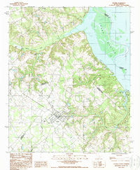 Elloree South Carolina Historical topographic map, 1:24000 scale, 7.5 X 7.5 Minute, Year 1988
