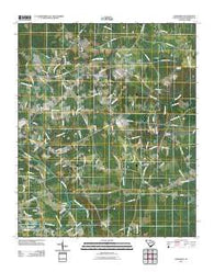 Evergreen South Carolina Historical topographic map, 1:24000 scale, 7.5 X 7.5 Minute, Year 2011