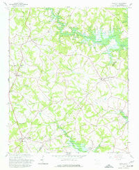 Fair Play South Carolina Historical topographic map, 1:24000 scale, 7.5 X 7.5 Minute, Year 1958