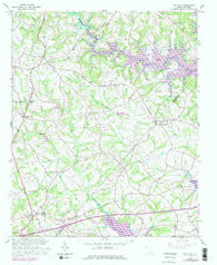 Fair Play South Carolina Historical topographic map, 1:24000 scale, 7.5 X 7.5 Minute, Year 1958