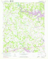 Fair Play South Carolina Historical topographic map, 1:24000 scale, 7.5 X 7.5 Minute, Year 1958