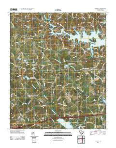 Fair Play South Carolina Historical topographic map, 1:24000 scale, 7.5 X 7.5 Minute, Year 2011