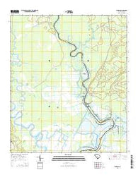 Fenwick South Carolina Current topographic map, 1:24000 scale, 7.5 X 7.5 Minute, Year 2014